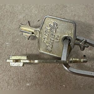 Corgi Rockets Golden Tune-Up Key, a collectible toy accessory from 1960’s/1970’s